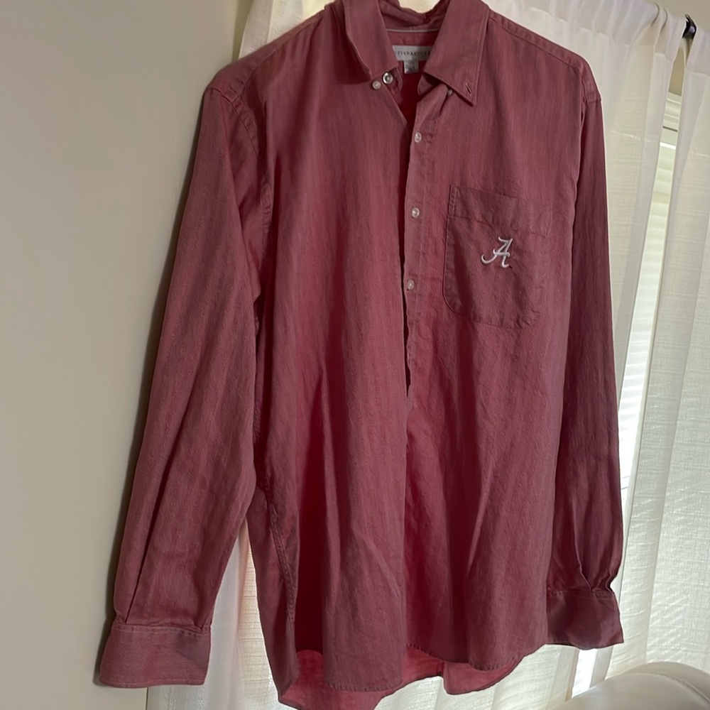Men’s Alabama Long Sleeve Button Down